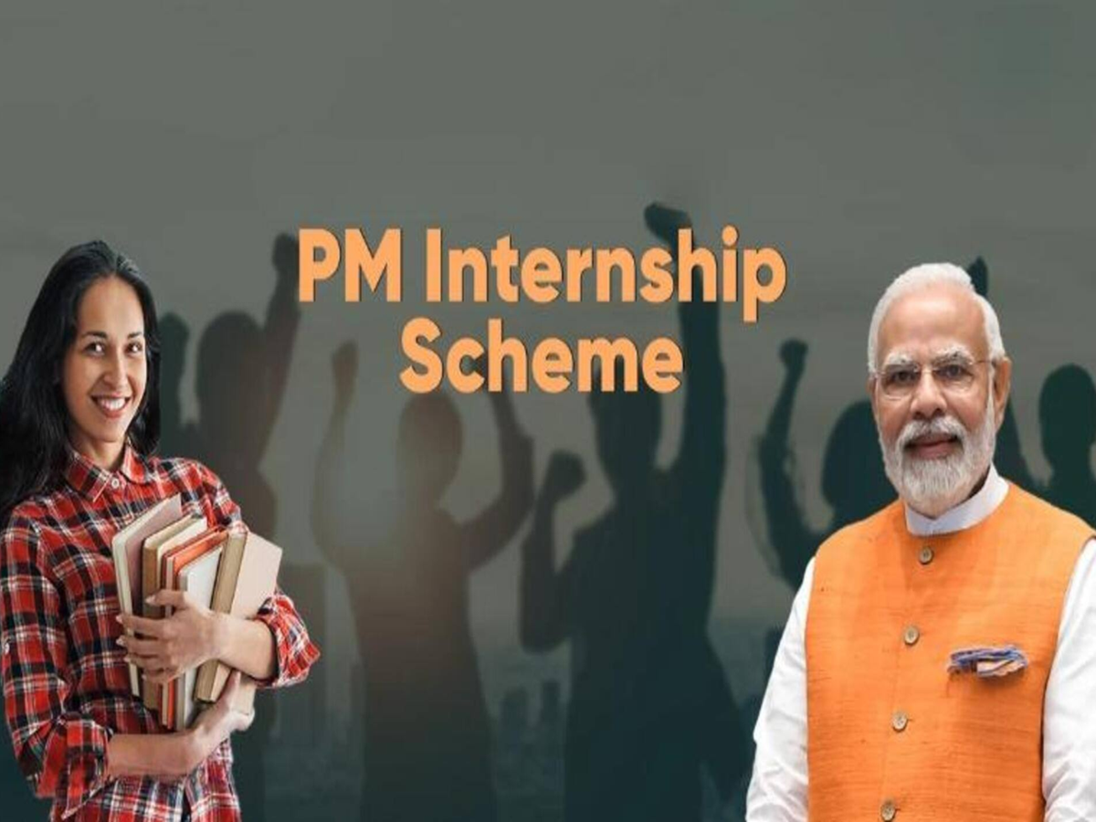 Step-by-step guide illustration for applying to the PM Internship Scheme on mca.gov.in.