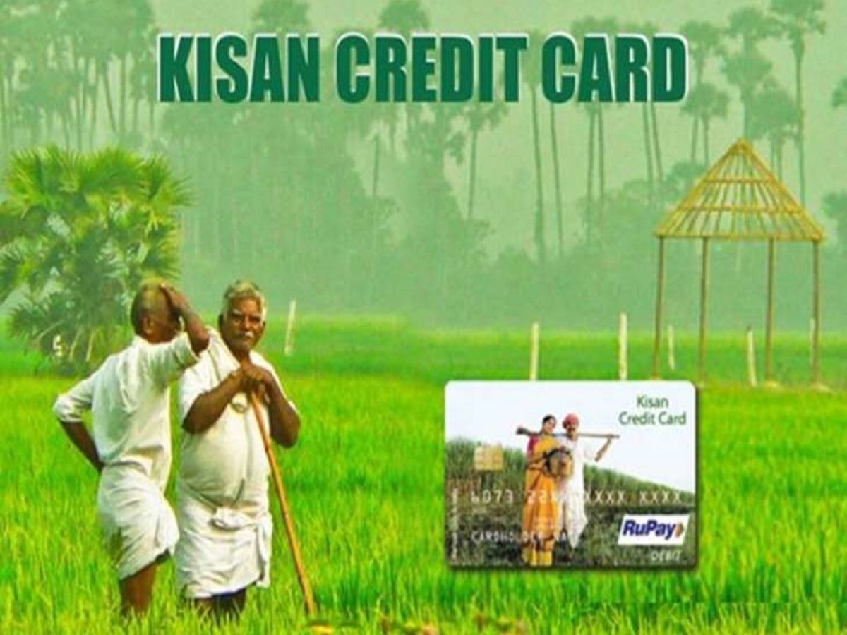 Documents like Aadhaar and PAN card arranged for Kisan Credit Card application.