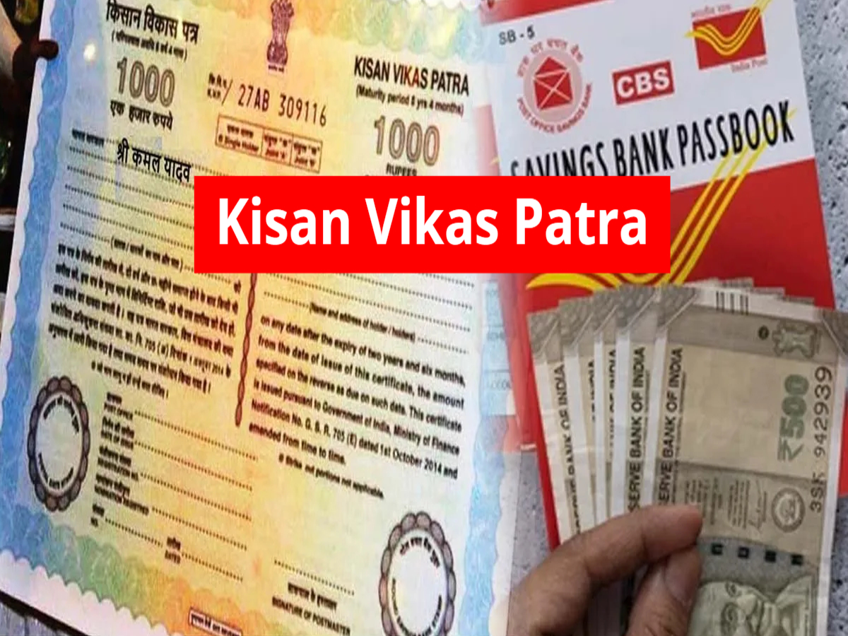 Indian Post Office logo with savings scheme documents