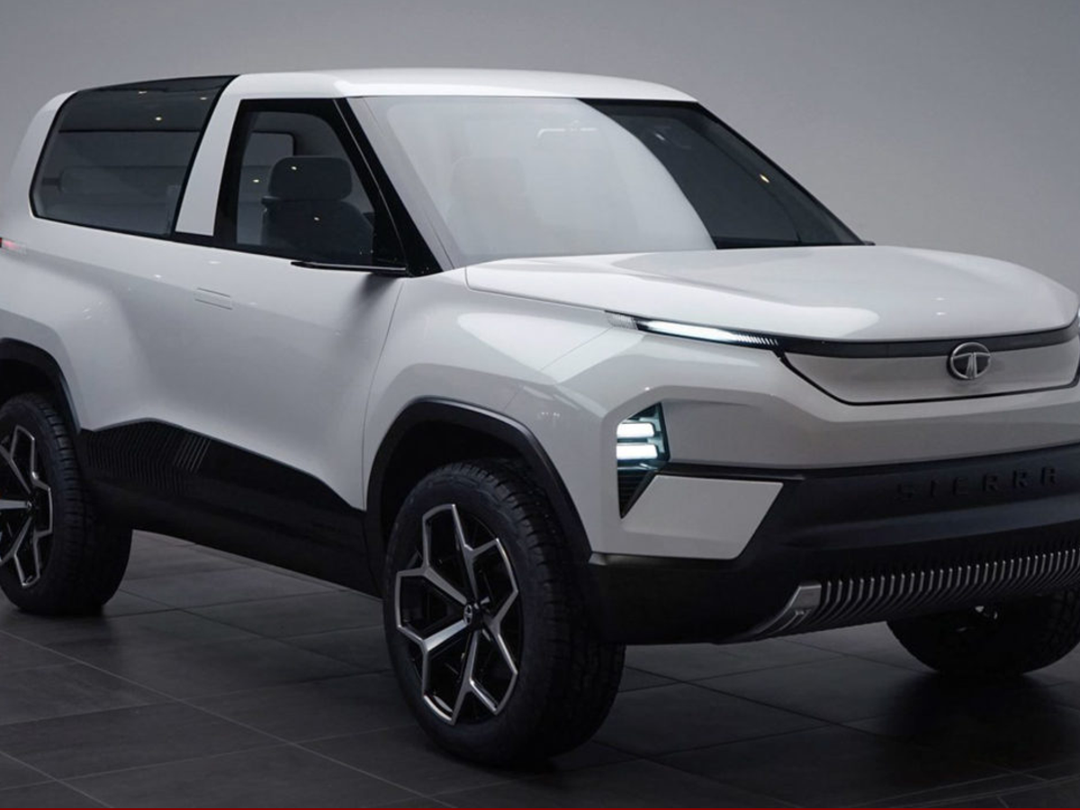 Tata Scarlet interior showcasing 10-inch touchscreen infotainment