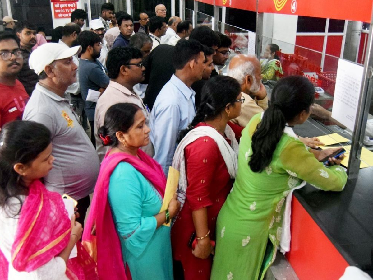 Indian Post Office Time Deposit Scheme promotional banner with secure savings theme