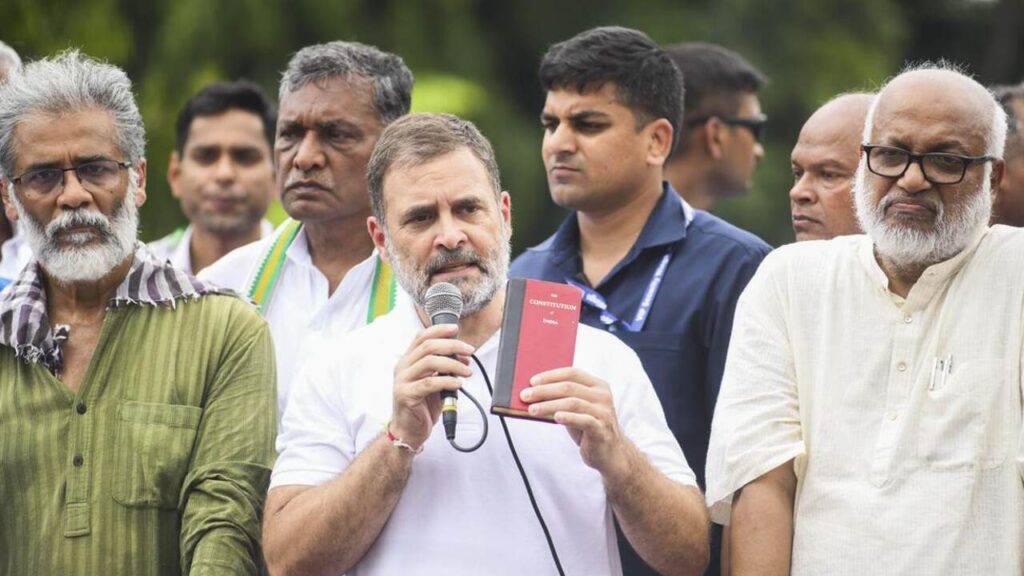 Bihar Election: ಹೀನಾಯ ಸೋಲಿನ ಬೆನ್ನಲ್ಲೇ ಇನ್ನೊಂದು ಆರೋಪ ಮಾಡಿದ ರಾಹುಲ್ ಗಾಂಧಿ, ಎಲ್ಲವೂ ಮೋಸ rahul gandhi bihar election