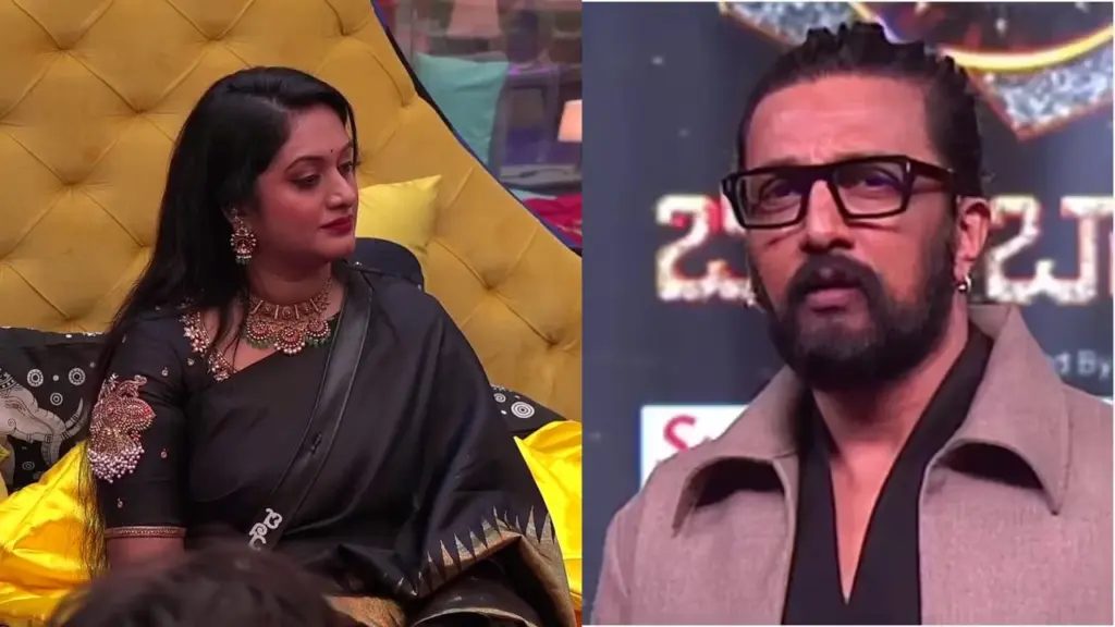 Kiccha Sudeep advice to Ashwini Gowda in Bigg Boss.