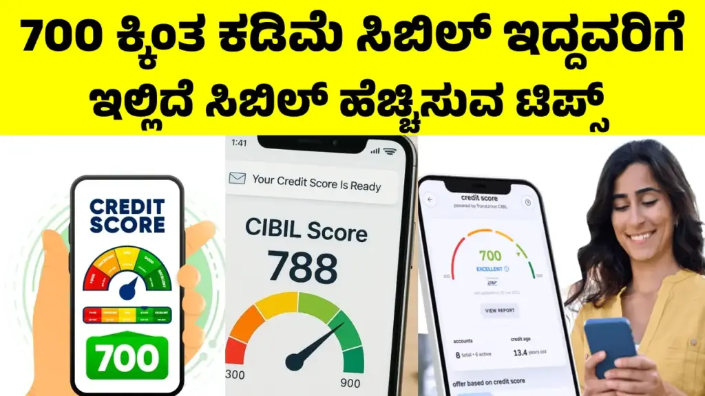 tips for increase cibil score