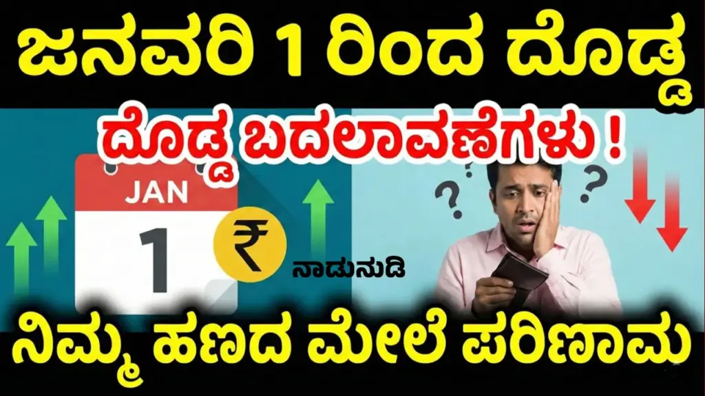 Financial Changes: ಜನವರಿಯಿಂದ 1 ರಿಂದ ಹಣಕಾಸು ಕ್ಷೇತ್ರದಲ್ಲಿ ಆಗುತ್ತಿದೆ ಈ ಕೆಲವು ಪ್ರಮುಖ ಬದಲಾವಣೆಗಳು Financial changes january 2026